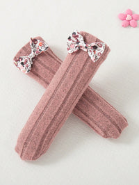 Set Bodysuit Bunga Kaos Kaki Bandana Bayi Perempuan 3 Pcs