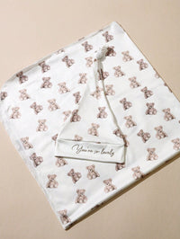 Set Bedong Fotografi Bayi Motif Bulan dan Bintang 2 Pcs
