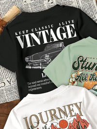 SHEIN 3pcs/Set Baby Boy Casual Minimalist All-Match Tee, Loose Comfortable Short Sleeve Round Neck T-Shirt, Suitable For Summer