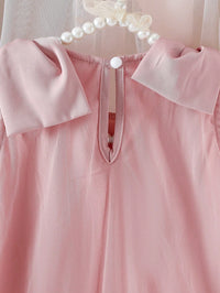Dress Bertingkat Ruffle Tanpa Lengan Bayi Perempuan