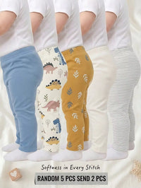 Set Celana Panjang Bermotif Bayi Laki-Laki 2 Pcs