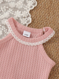 Set Baju Atasan Tali Celana Pendek Bayi Perempuan 2 Pcs