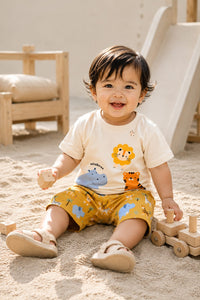 Milo 🐶 Cartoon Print Tee - White