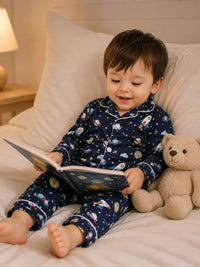 Bobby 🐻 Rocket Print Pajama Set