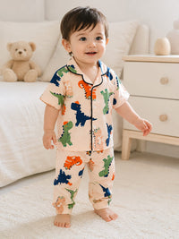 Hugo 🦖 Dino Print Pajama Set